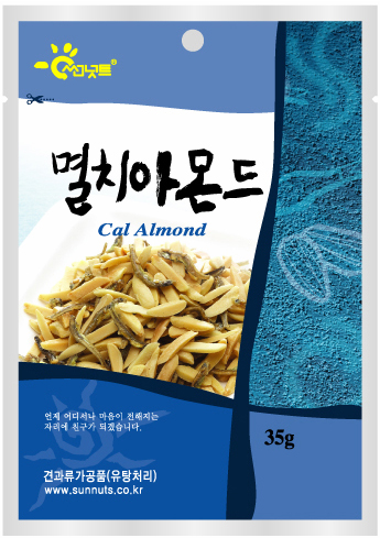 Almond with anchobi Made in Korea